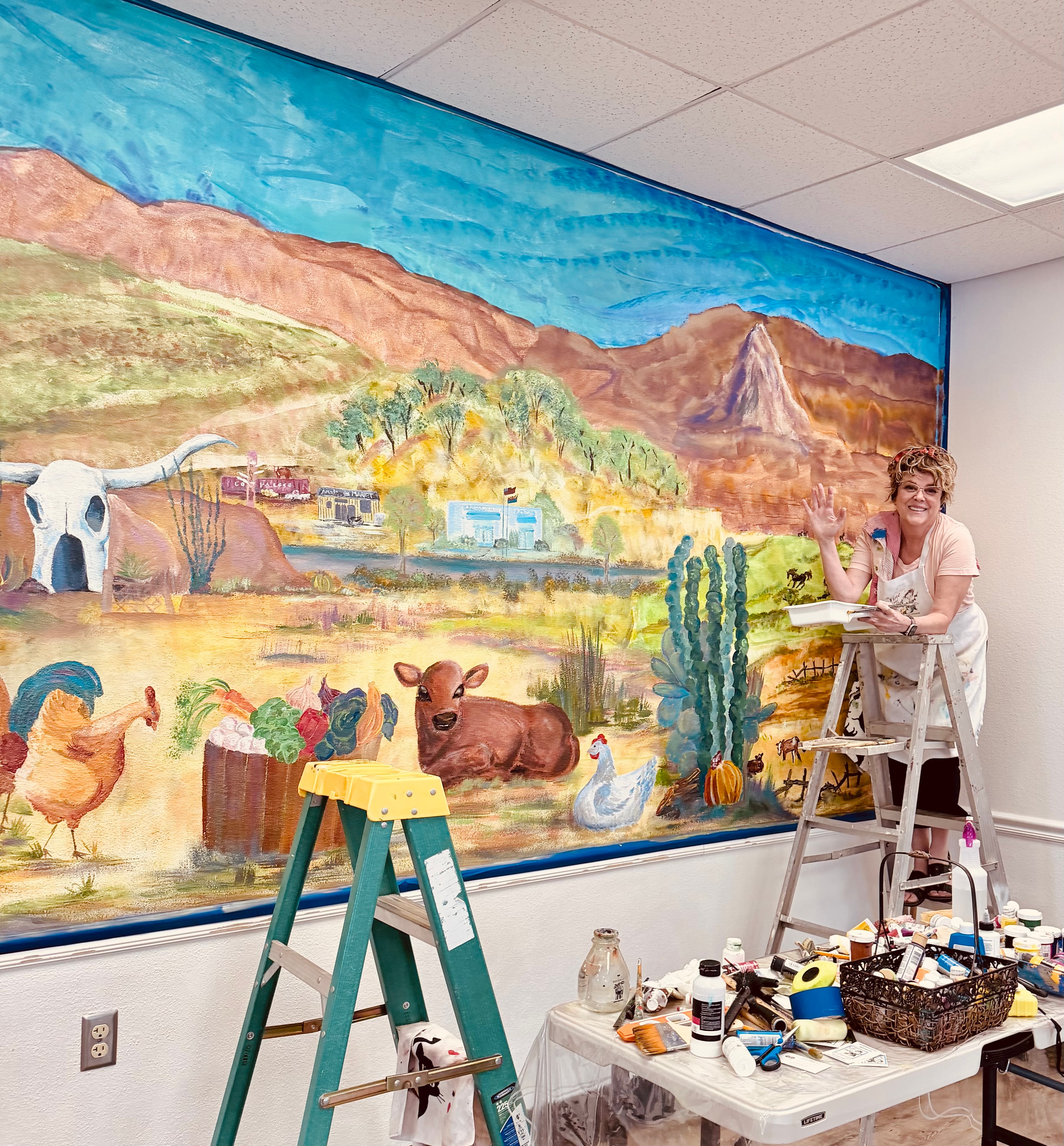 Artist Deirdre Waer